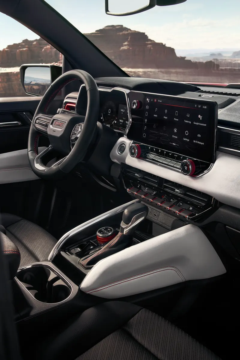 2026 GMC Canyon infotainment system at Monken GMC in Centralia IL
