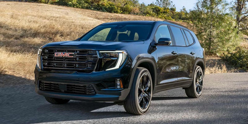 2026 GMC Acadia in black colour