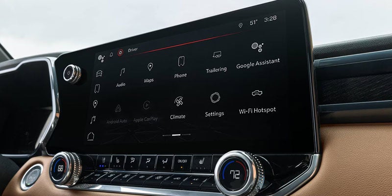 2026 GMC Canyon Dashboard with Digital Display