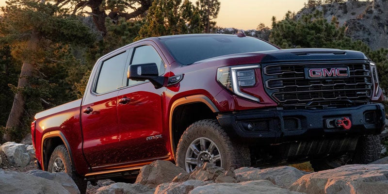 2026 GMC Sierra showing tough performance